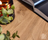 Стол КОНУС, "Медовый, Черный"